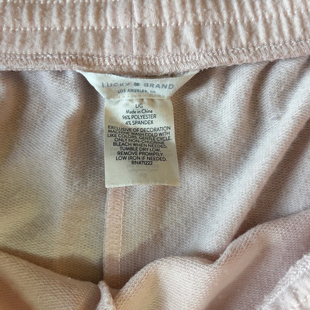 Lucky Brand Soft Pink Lounge/Pajama Set - Picture 7 of 11